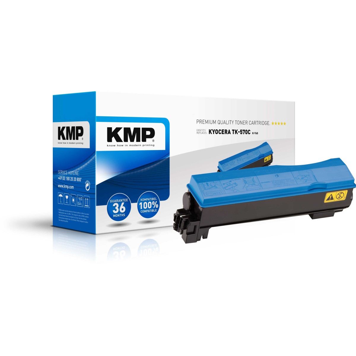 Kompatibilní KMP Toner Kyocera TK-570C