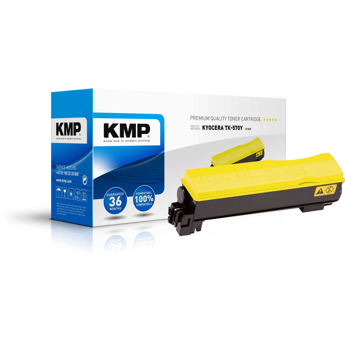 Kompatibilní KMP Toner Kyocera TK-570Y