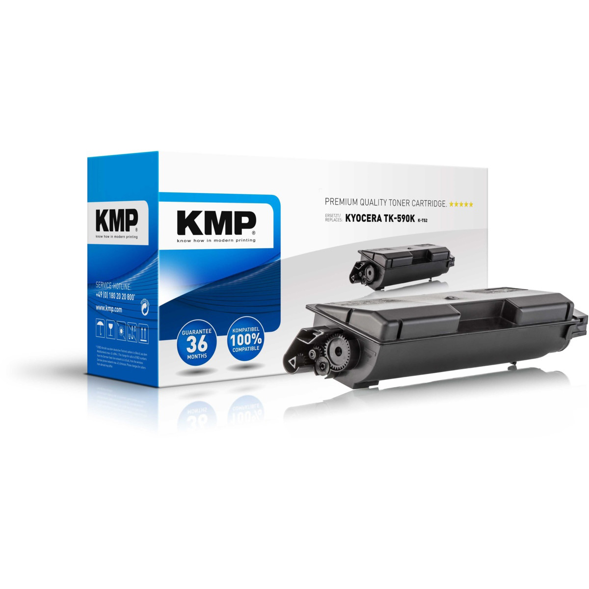 Kompatibilní KMP Toner Kyocera TK-590K