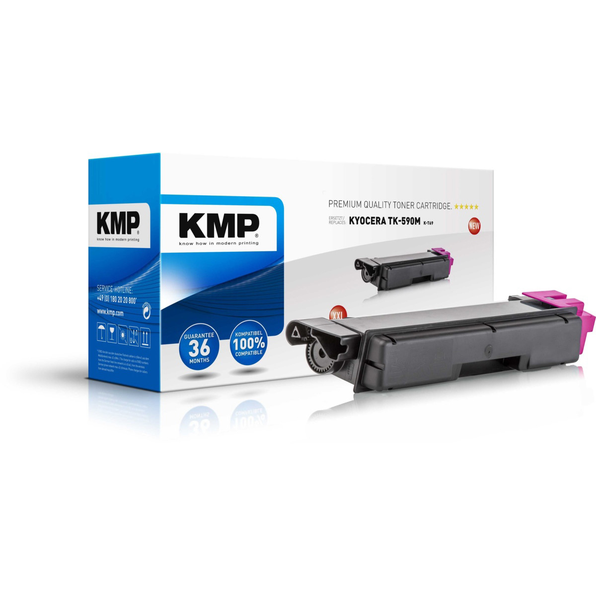 Kompatibilní KMP Toner Kyocera TK-590M XL