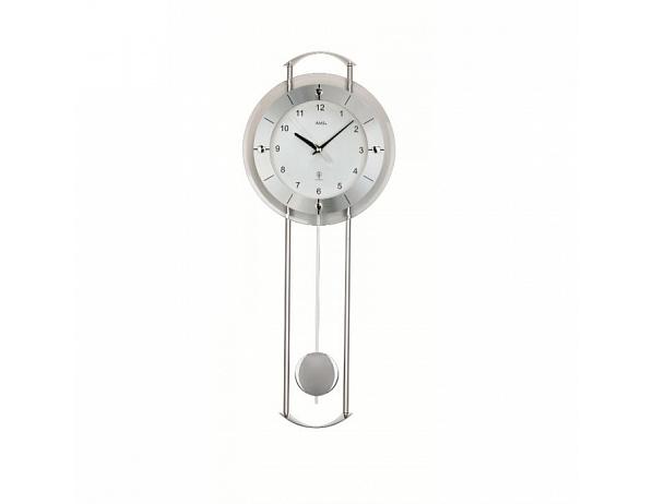 Kyvadlové nástěnné hodiny 5254 AMS řízené rádiovým signálem 60cm DESIGNOVÉ HODINY