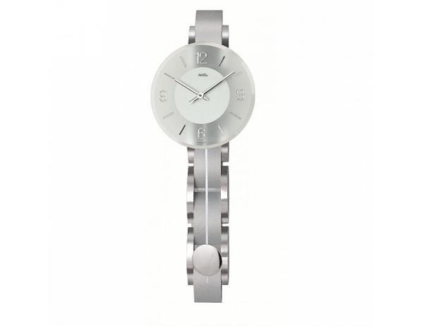 Kyvadlové nástěnné hodiny 7378 AMS 67cm DESIGNOVÉ HODINY