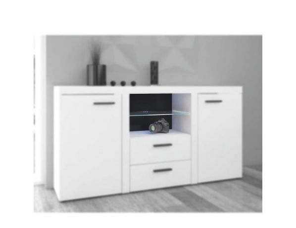 TEMPO KONDELA  Bílé LED osvětlení pro komodu ROCHESTER TEMPO KONDELA