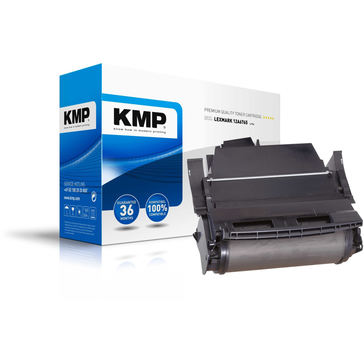 Kompatibilní KMP Toner Lexmark 12A6765
