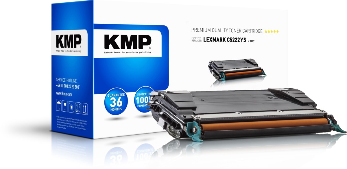 Kompatibilní ToneryNáplně Lexmark C5222YS - KMP