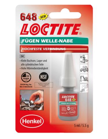 LOCTITE – 648 Upevňovač spojů VP/ 5ml Distrimo-cz