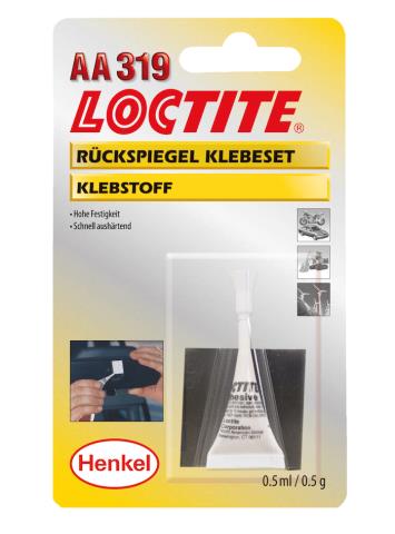 LOCTITE – 319Lepení zpět.zrcátka sada- blistr/0
