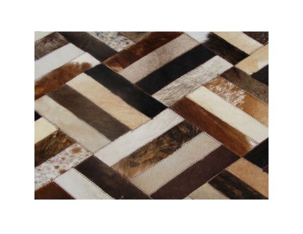 TEMPO KONDELA  Luxusní koberec KŮŽE Typ2