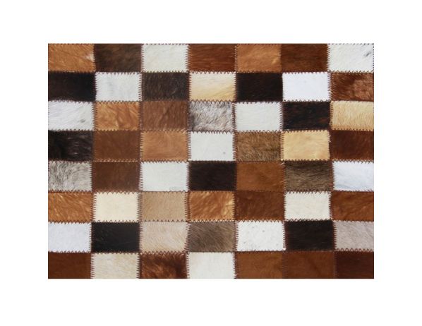 TEMPO KONDELA  Luxusní koberec KŮŽE Typ3