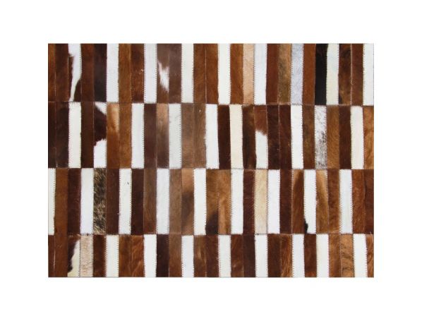 TEMPO KONDELA  Luxusní koberec KŮŽE Typ5