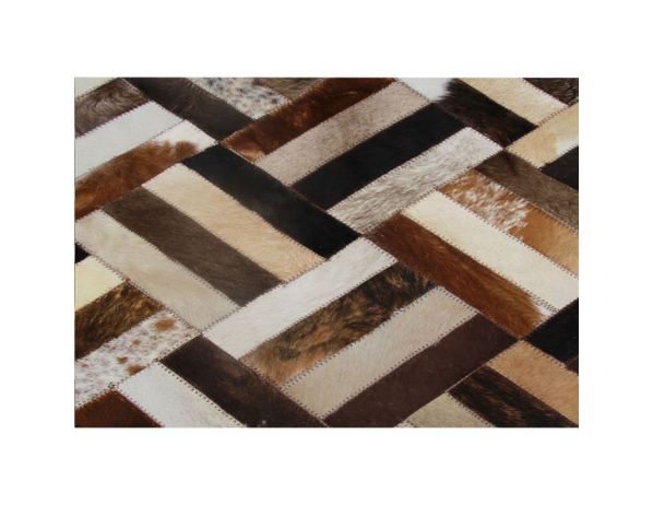 TEMPO KONDELA  Luxusní koberec KŮŽE Typ2