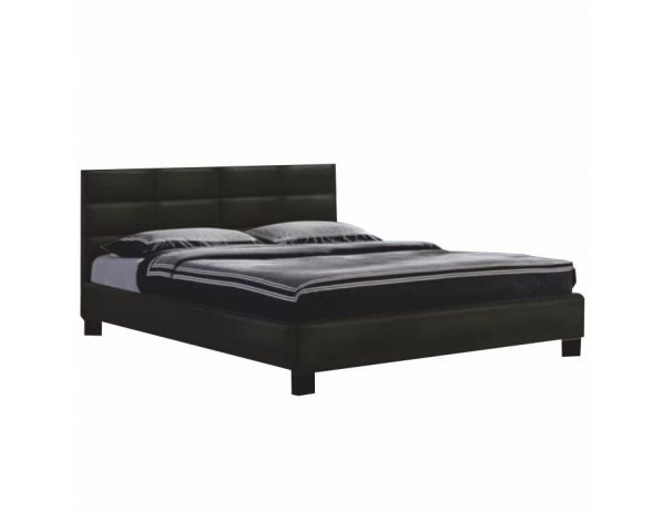 Tempo Kondela MIKEL manželská postel 160x200 cm černá FORLIVING