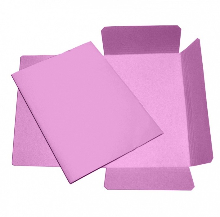 Mapa 3 klopy obyčejná 253 růžová HIT Office 123.04 Papermax-cz