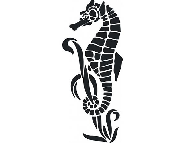 Samolepící dekorace Mořský koník Nibowaka - Jana Vondrušová