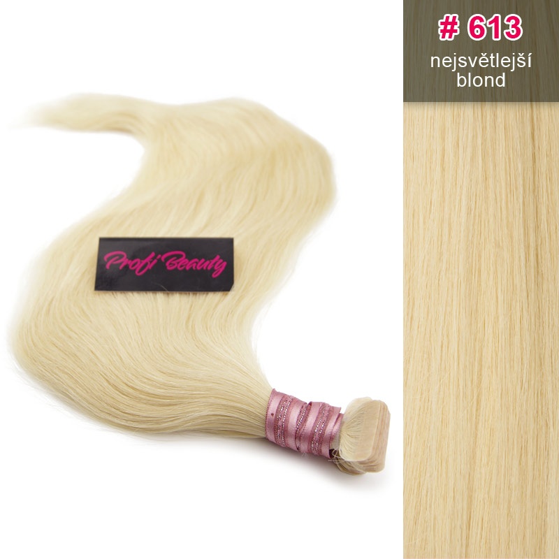NANOTAPE - Středoevropské - nejsvětlejší blond - 613 ProfiBeauty-cz