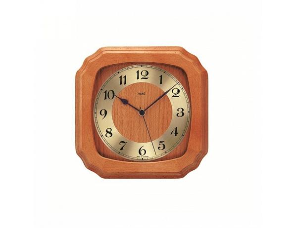 Nástěnné hodiny 5866/9 AMS řízené rádiovým signálem 26cm DESIGNOVÉ HODINY