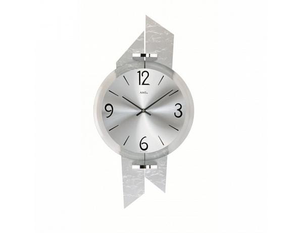 Nástěnné hodiny 9345 AMS 44cm DESIGNOVÉ HODINY