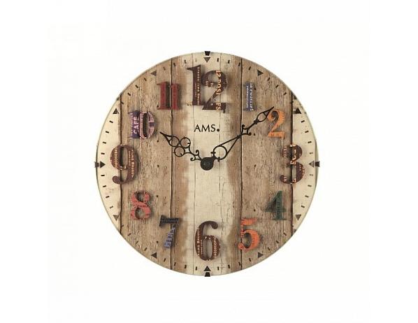 Nástěnné hodiny 9423 AMS 30cm DESIGNOVÉ HODINY