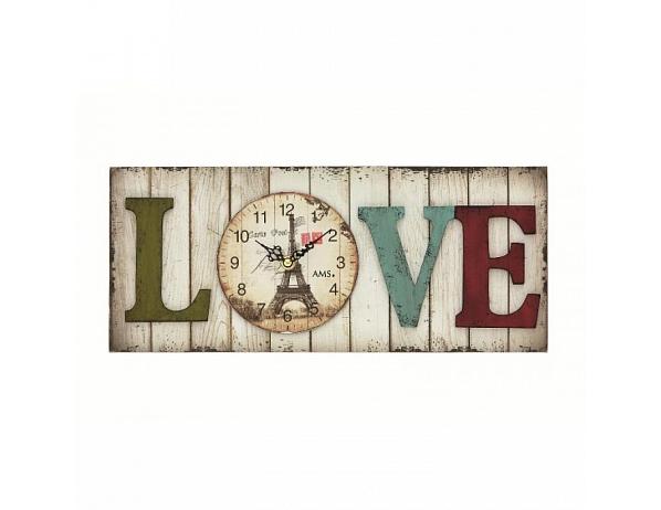 Nástěnné hodiny 9429 AMS 40cm DESIGNOVÉ HODINY