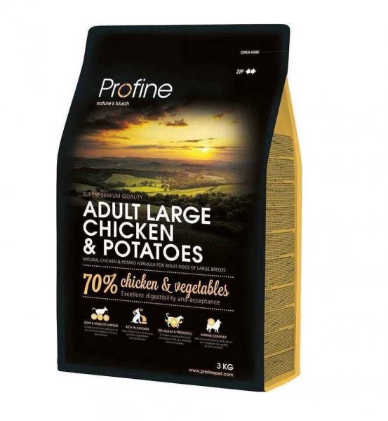 New profine adult large breed chicken & potatoes 3kg eMazel-cz