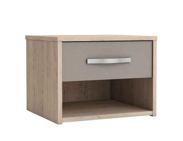 TEMPO KONDELA  Noční stolek GRAPHIC se zásuvkou