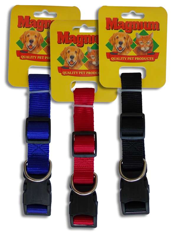 Obojek nylon extra pevný 25mm x 40-63cm eMazel-cz