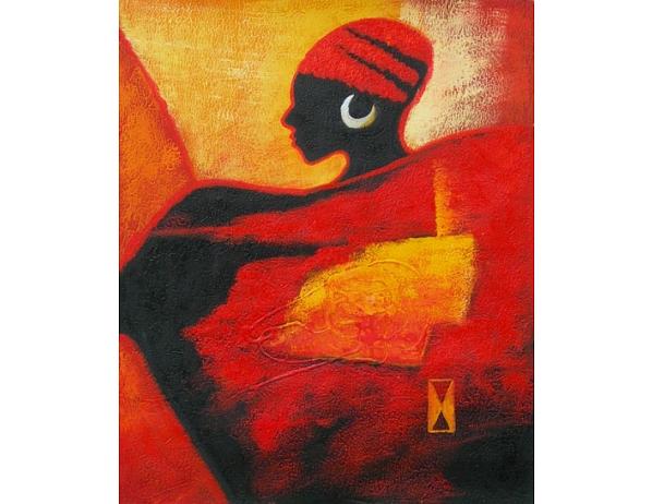 Obraz - Červená žena 100PA