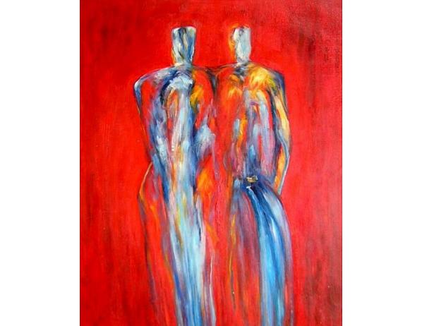 Obraz - Dva vysocí muži 100PA