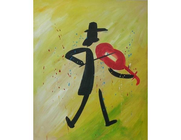 Obraz - Houslista 100PA