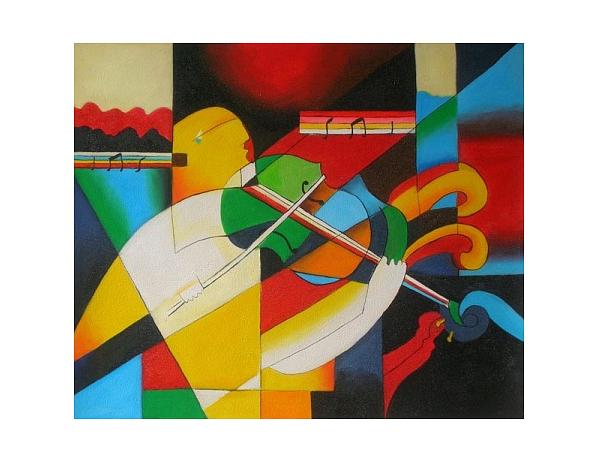 Obraz - Hra na housle 100PA