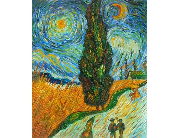 Obraz - Hvězdná noc I 100PA