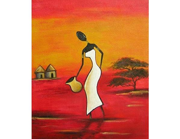 Obraz - Nabírání vody 100PA