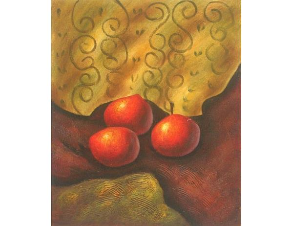 Obraz - Rajská jablíčka pod stolem 100PA