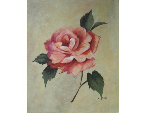 Obraz - Růžová růže 100PA