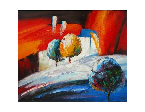 Obraz - Stromy v bouři 100PA