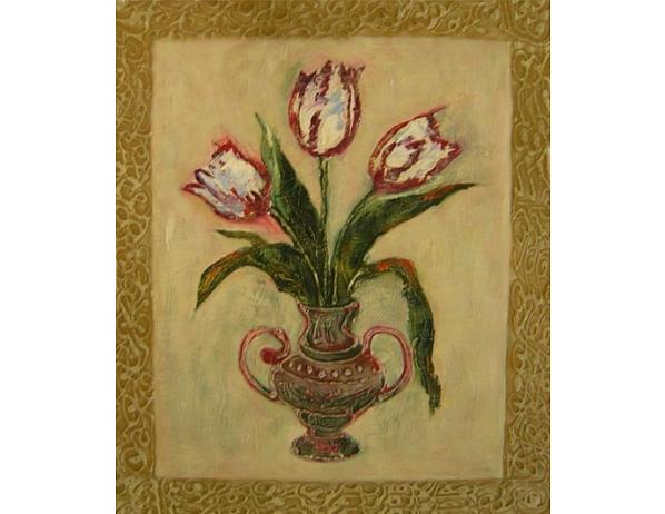 Obraz - Tulipány ve váze 100PA