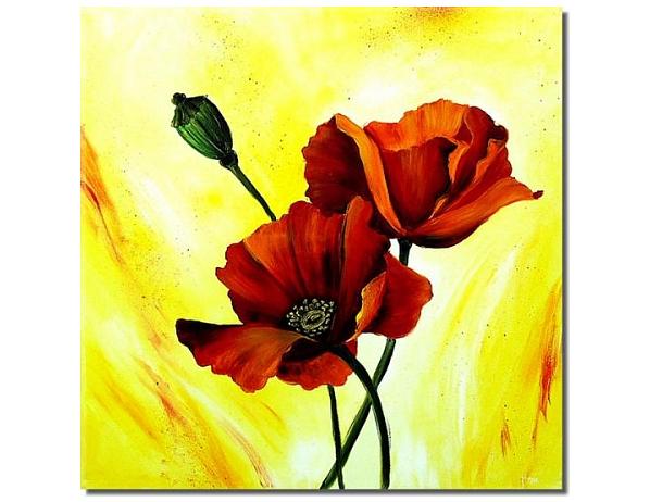 Obraz - Vlčí máky a makovice 100PA