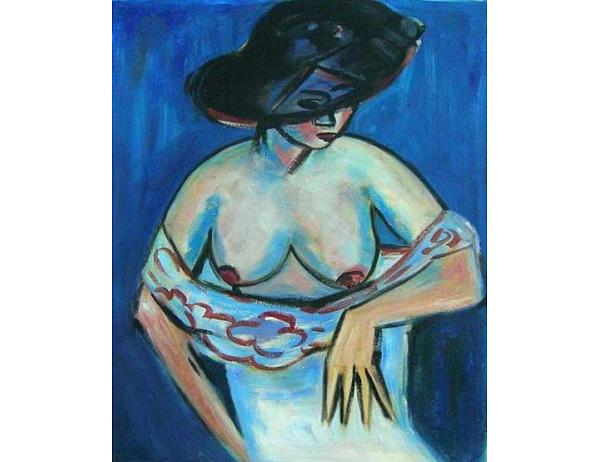 Obraz - Žena v klobouku 100PA