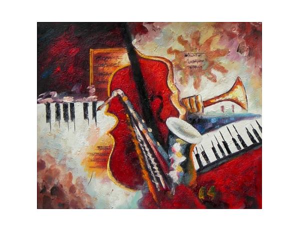 Obraz - Změt hudebních nástrojů 100PA