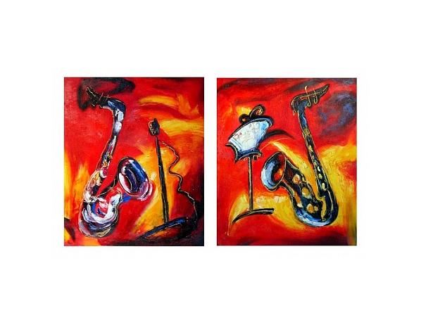 Obrazy - Saxofóny 100PA