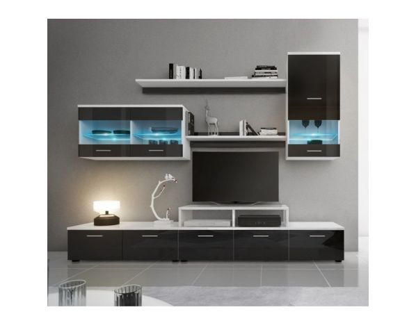Obývací stěna s LED osvětlením Fregadero