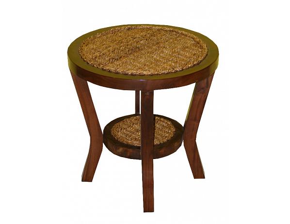 Obývací stolek Praha-banánový list Ratan-klub