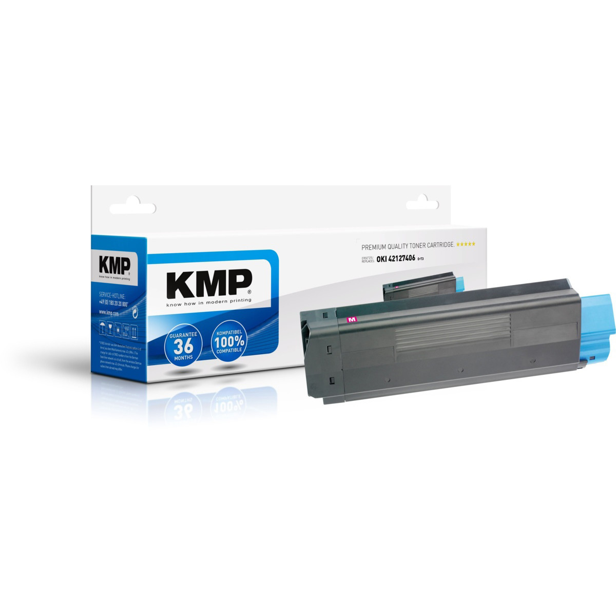 Kompatibilní KMP Toner OKI 42127406