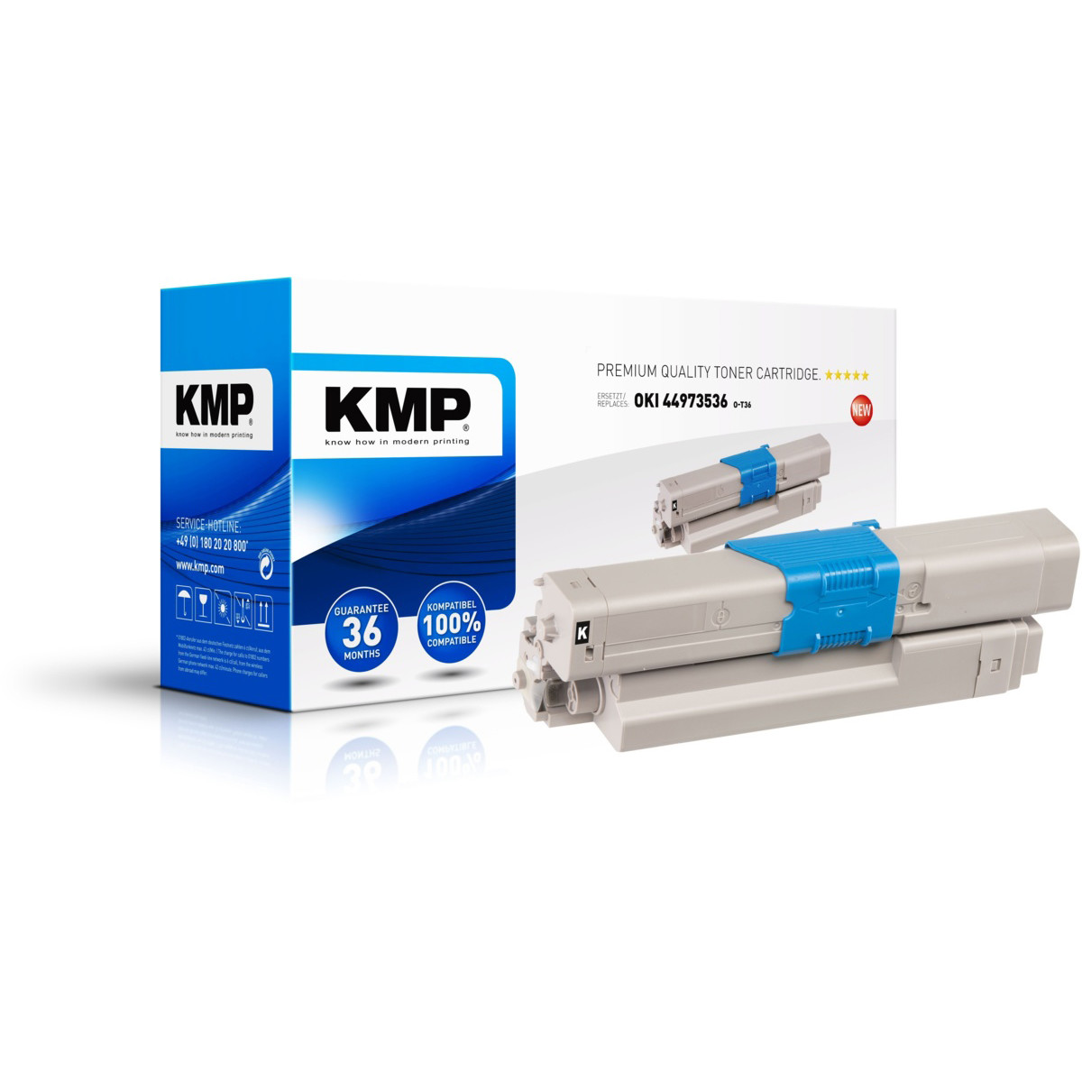 Kompatibilní KMP Toner OKI 44973536