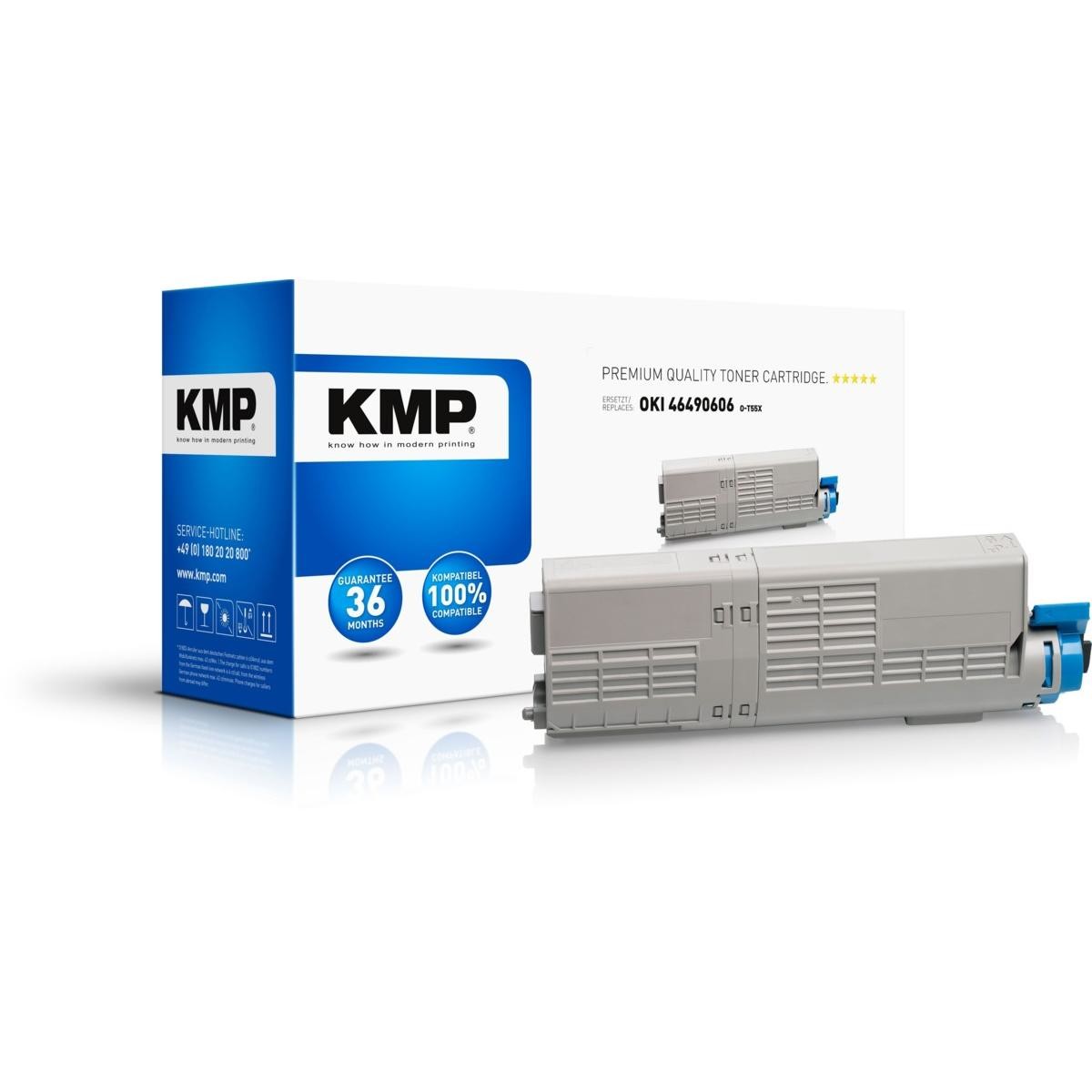 Kompatibilní KMP KMP  toner OKI 46490606 (Purpurový) KMP