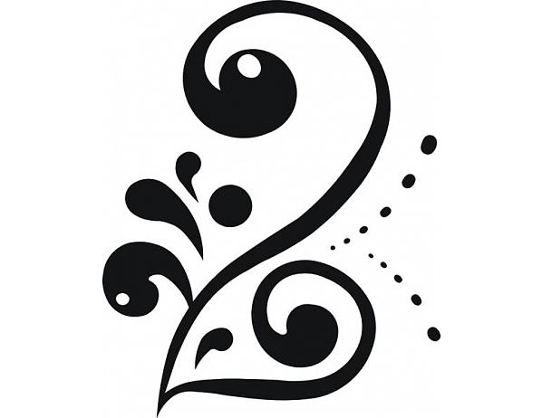 Forliving Samolepící dekorace Ornament 1 Nibowaka - Jana Vondrušová