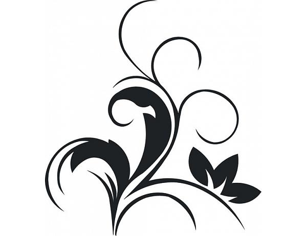 Forliving Samolepící dekorace Ornament 2 Nibowaka - Jana Vondrušová