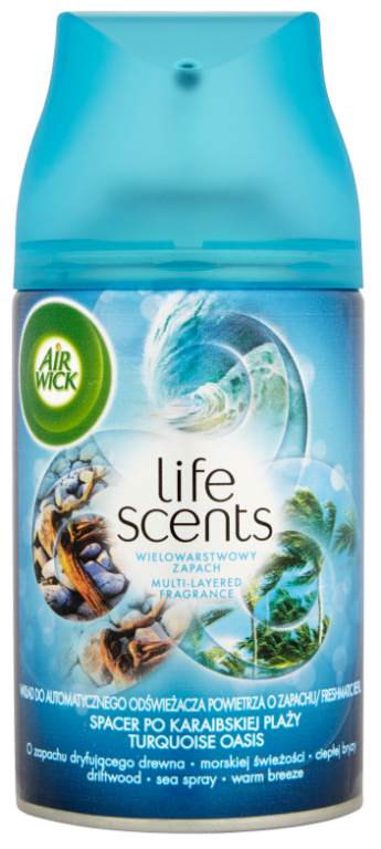 Osvěžovač vzduchu 250 ml Airwick refill Fresh Waters Tyrkysová Laguna Papermax-cz