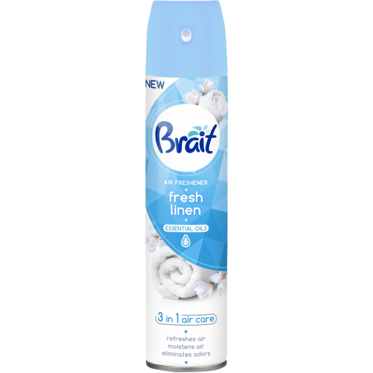 Osvěžovač vzduchu 300ml Brait Fresh Linen NEW Papermax-cz