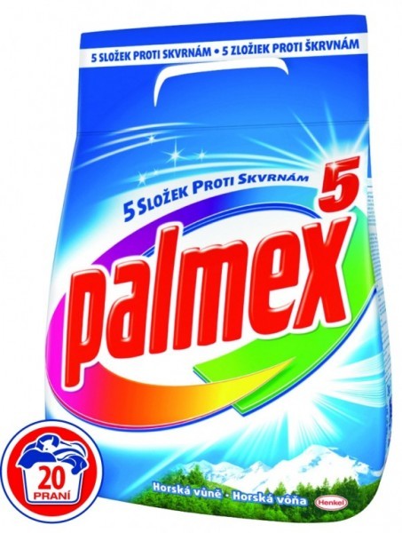 Palmex prací prášek Horská  vůně 1